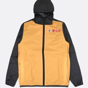 PLAY K-WAY ZIP JACKET ORANGE/BLACK