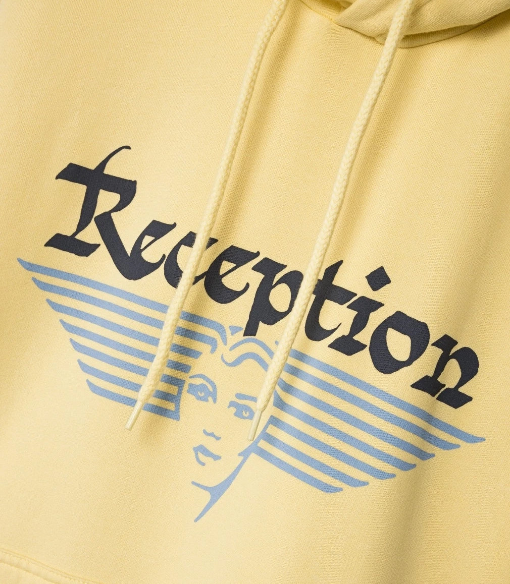 HOODED SWEAT EMPRESS PALE YELLOW – Image 2