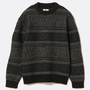 JACOB Fair Isle Knit Black