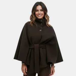 Veste à col montant pour femme