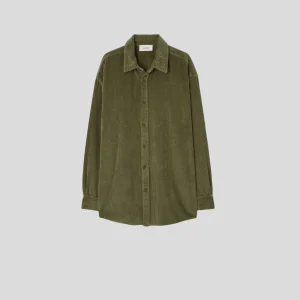 American Vintage || Padow Chemise - Homme - Kaki Vintage