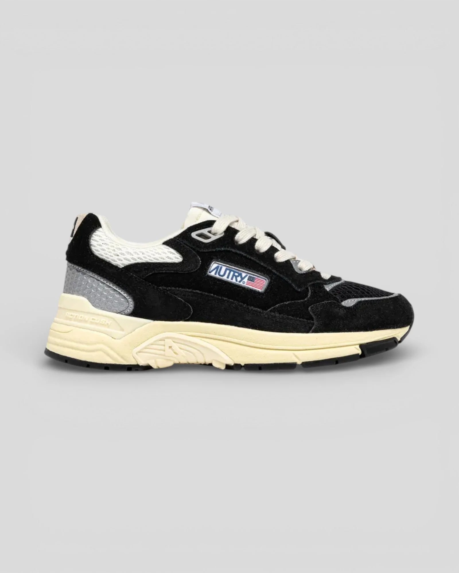 Autry || Hyperway UM23 - Suede Black - M'