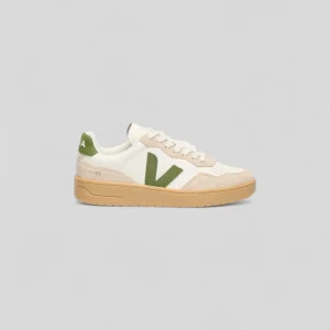 Veja || V-90 Leather - Pure Kiwi Almond Natural - M'