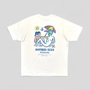 Antibes || Atalante SS25 T-Shirt - Off White - M’