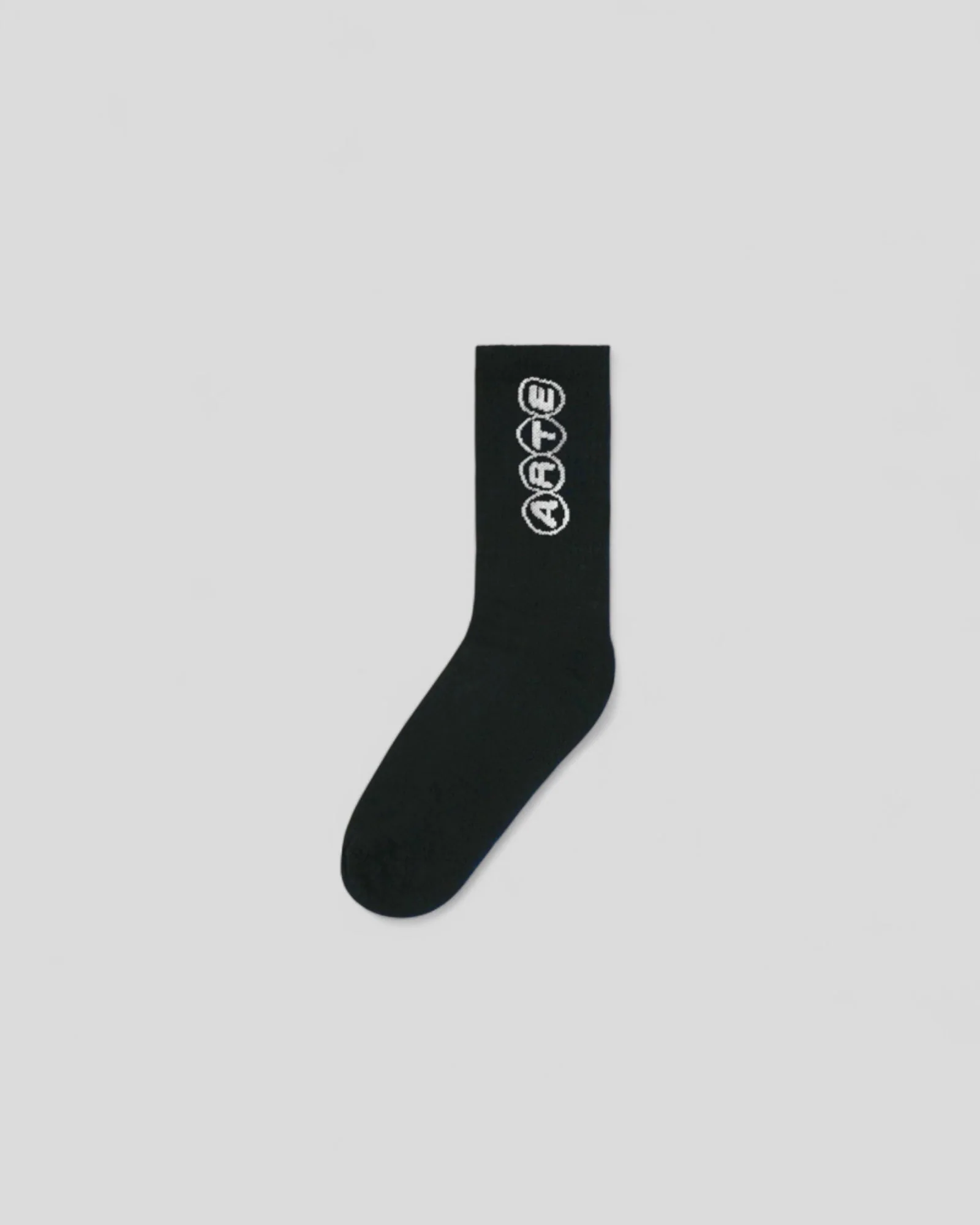 Arte || Circle Logo Socks - Black - M’