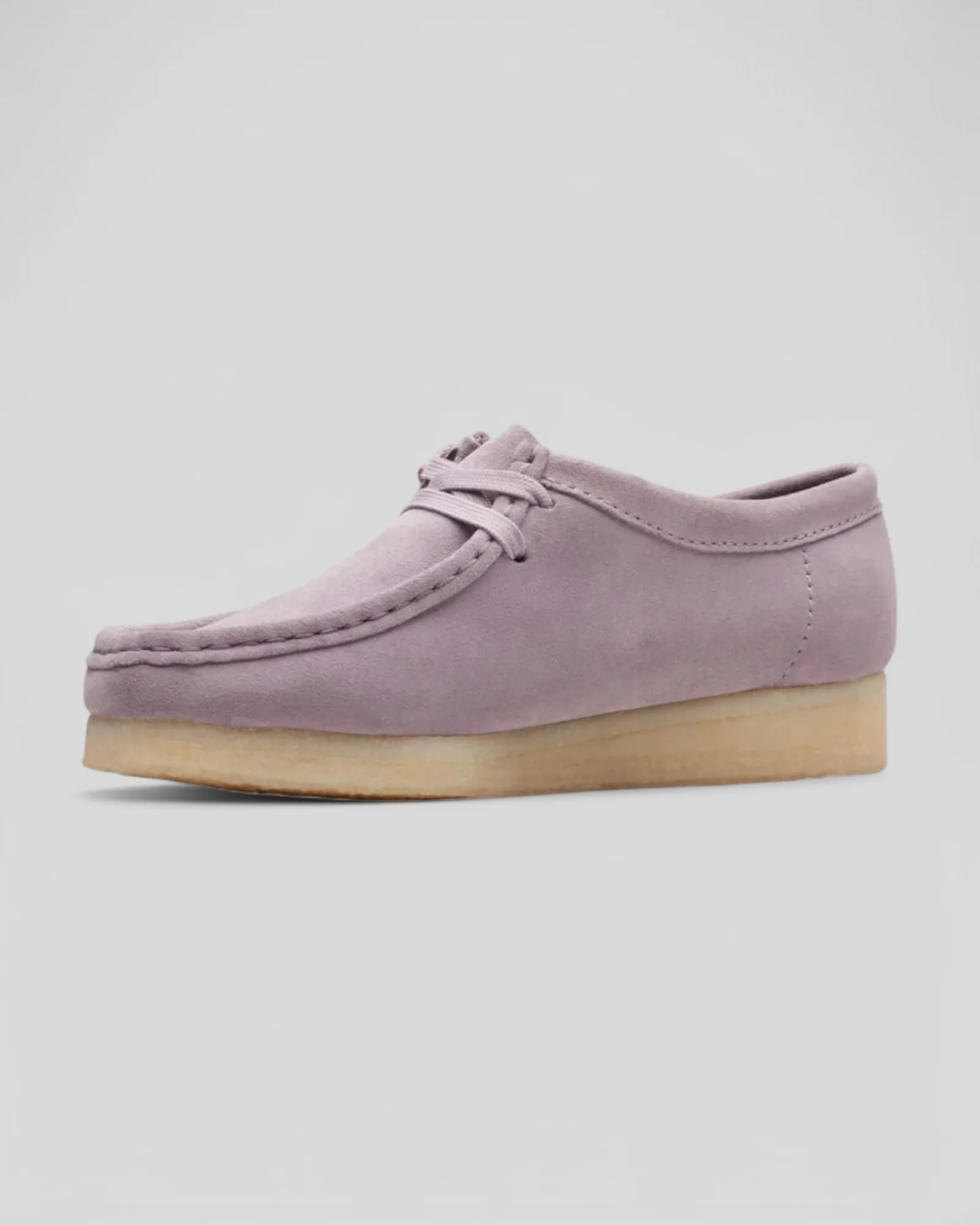 Clarks || Wallabee - Mauve Suede – Image 2