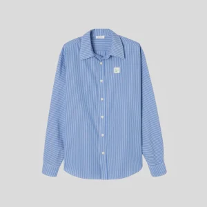 American Vintage || Zatybay Chemise - Rayures Aqua