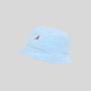 Edwin || Terry Bucket Hat - Blue