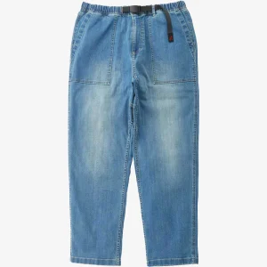 STRETCH DENIM LOOSE TAPERED RIDGE PANT MEDIUM USED