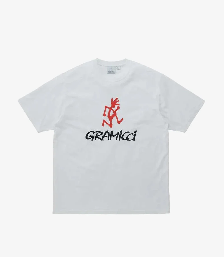 GRAMICCI LOGO TEE WHITE