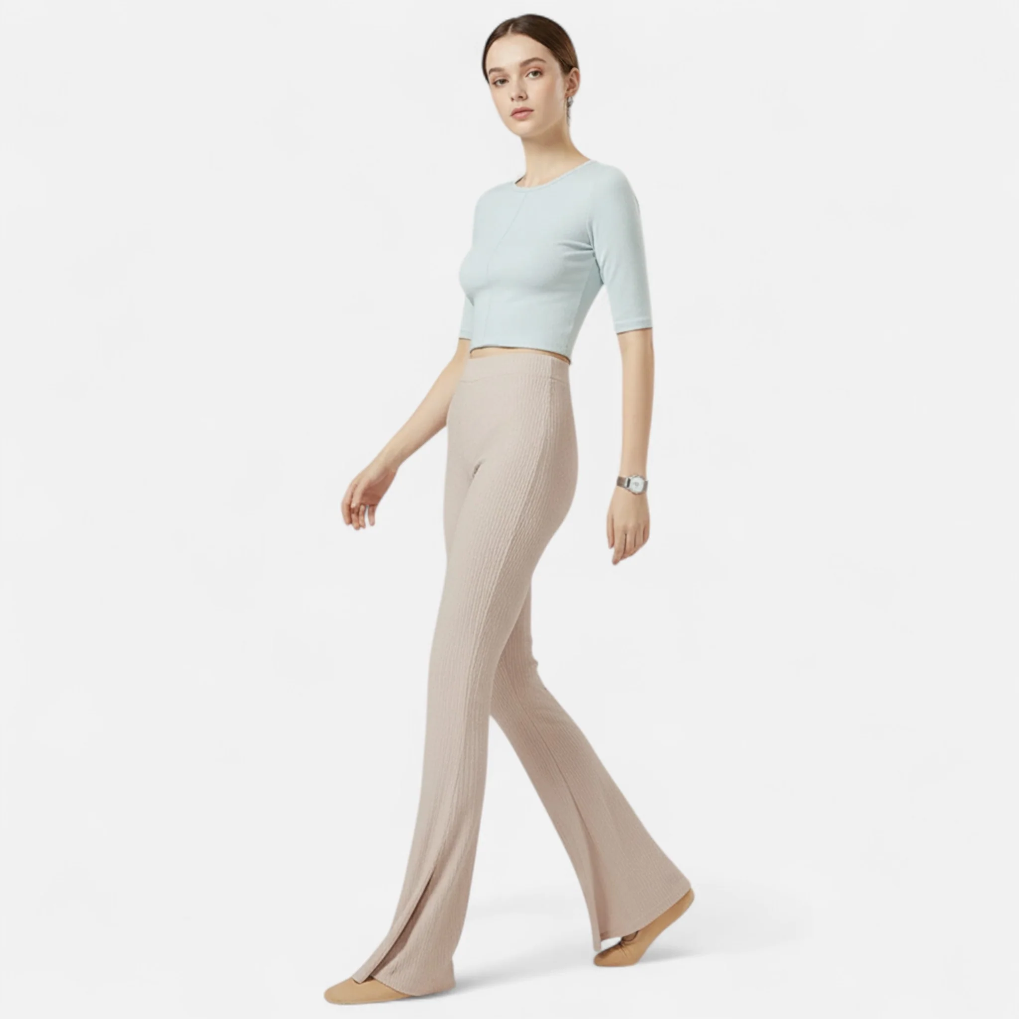 Amarendi | Pantalon Femme Plissé À Jambes Larges – Image 6