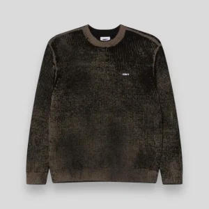 Obey || Spray Effect Sweater - Black Multi - M’