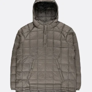 DOWN PULLOVER JACKET STONE GREY