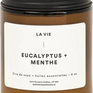 BOUGIE EUCALYTUS + MENTHE