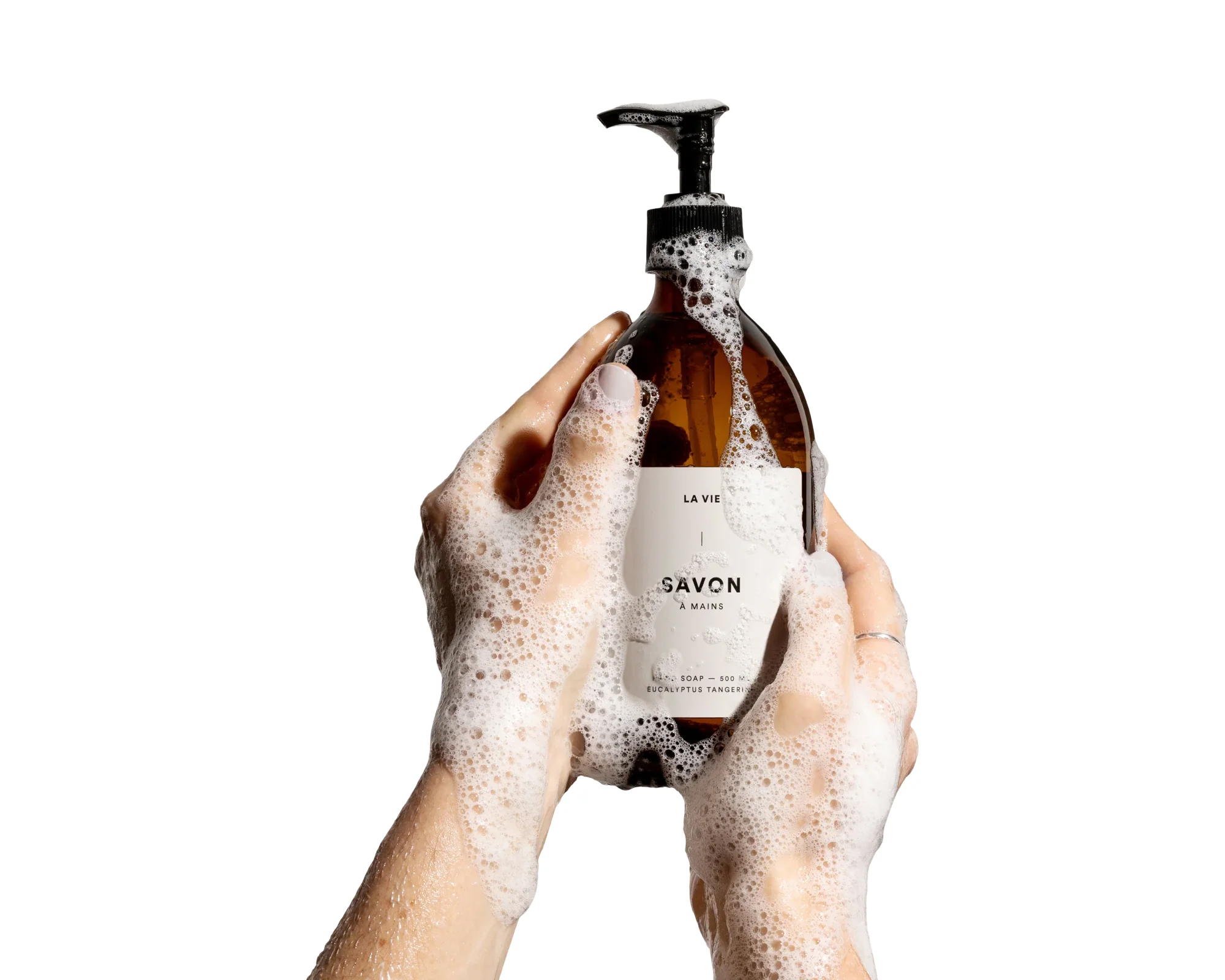 SAVON A MAIN EUCALYPTUS TANGERINE 500 ML