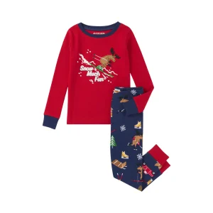 PYJAMA ENFANT SNOW MUCH FUN