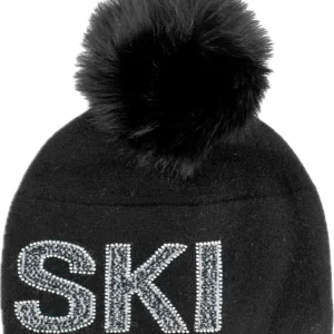 TUQUE SKI AVEC CRYSTAUX