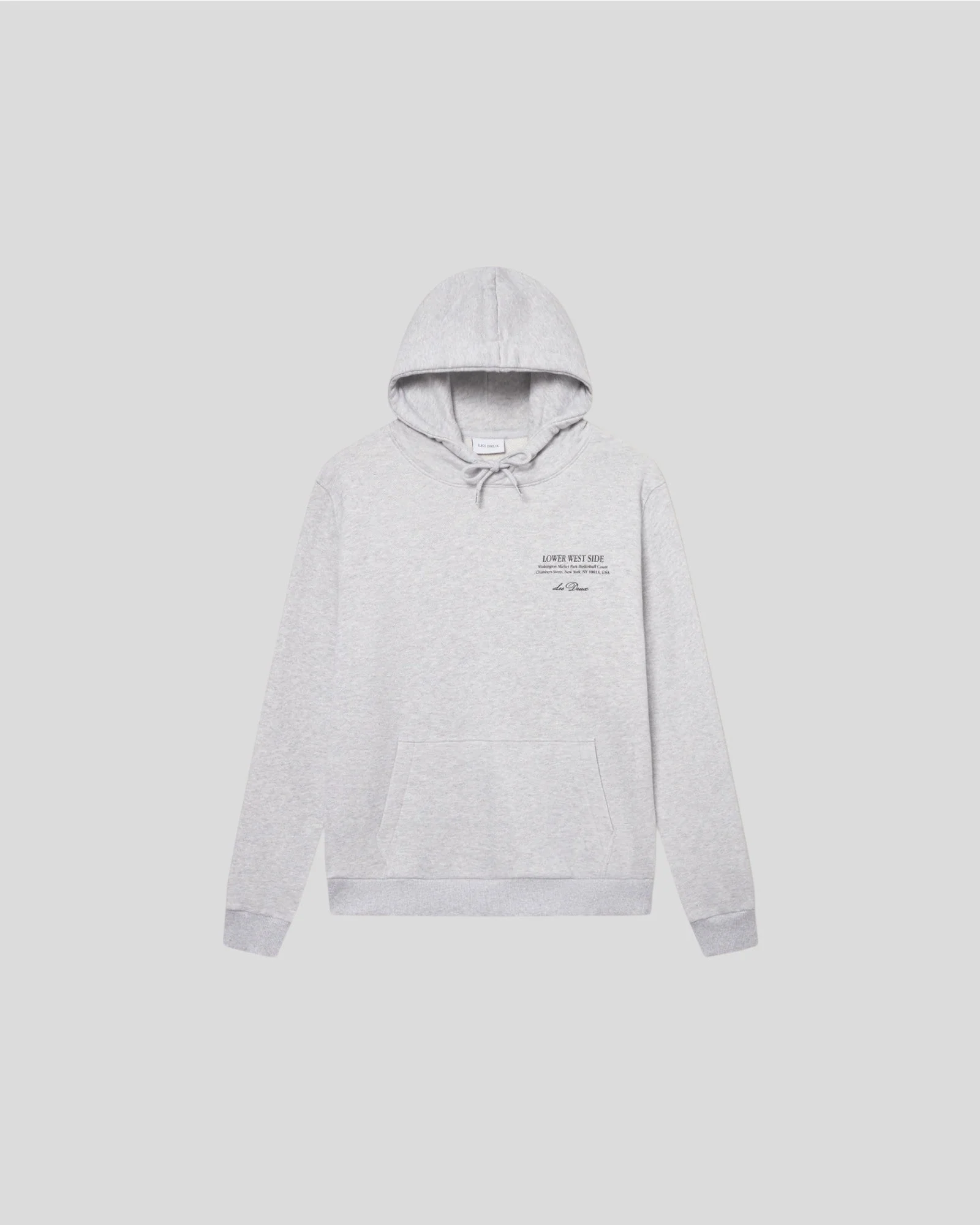 Les Deux || West Side Hoodie - Snow Melange