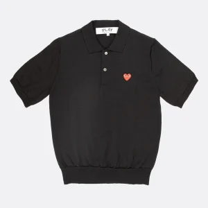 PLAY CDG SWEATER BLACK/RED HEART EMBLEM