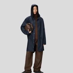 Rains || Long Jacket W3 - Navy