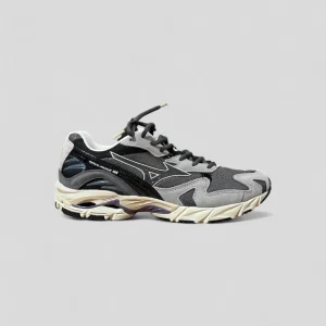 Mizuno || Wave Rider 10 - Grey/Purple - M'