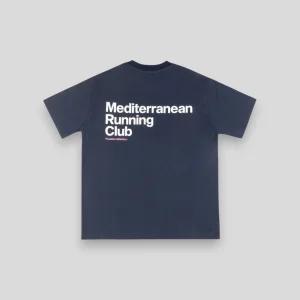 Peaufine || Oversize T-Shirt- Mediterranean - Navy - M’