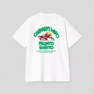 Carhartt || S/S Pronto T-Shirt - White - M'