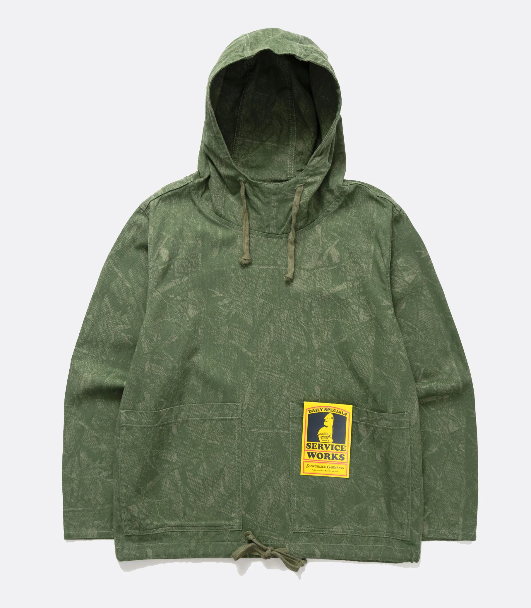Xerox Camo Market Smock Olive