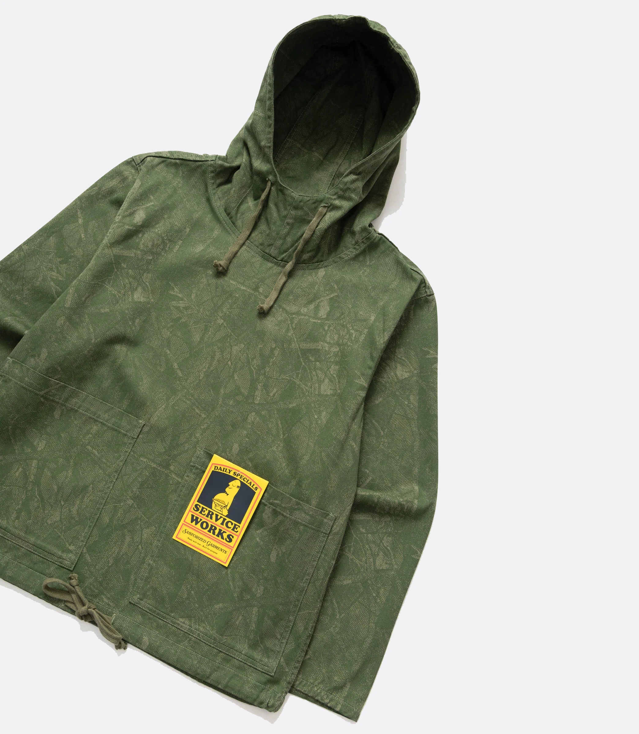 Xerox Camo Market Smock Olive – Image 2