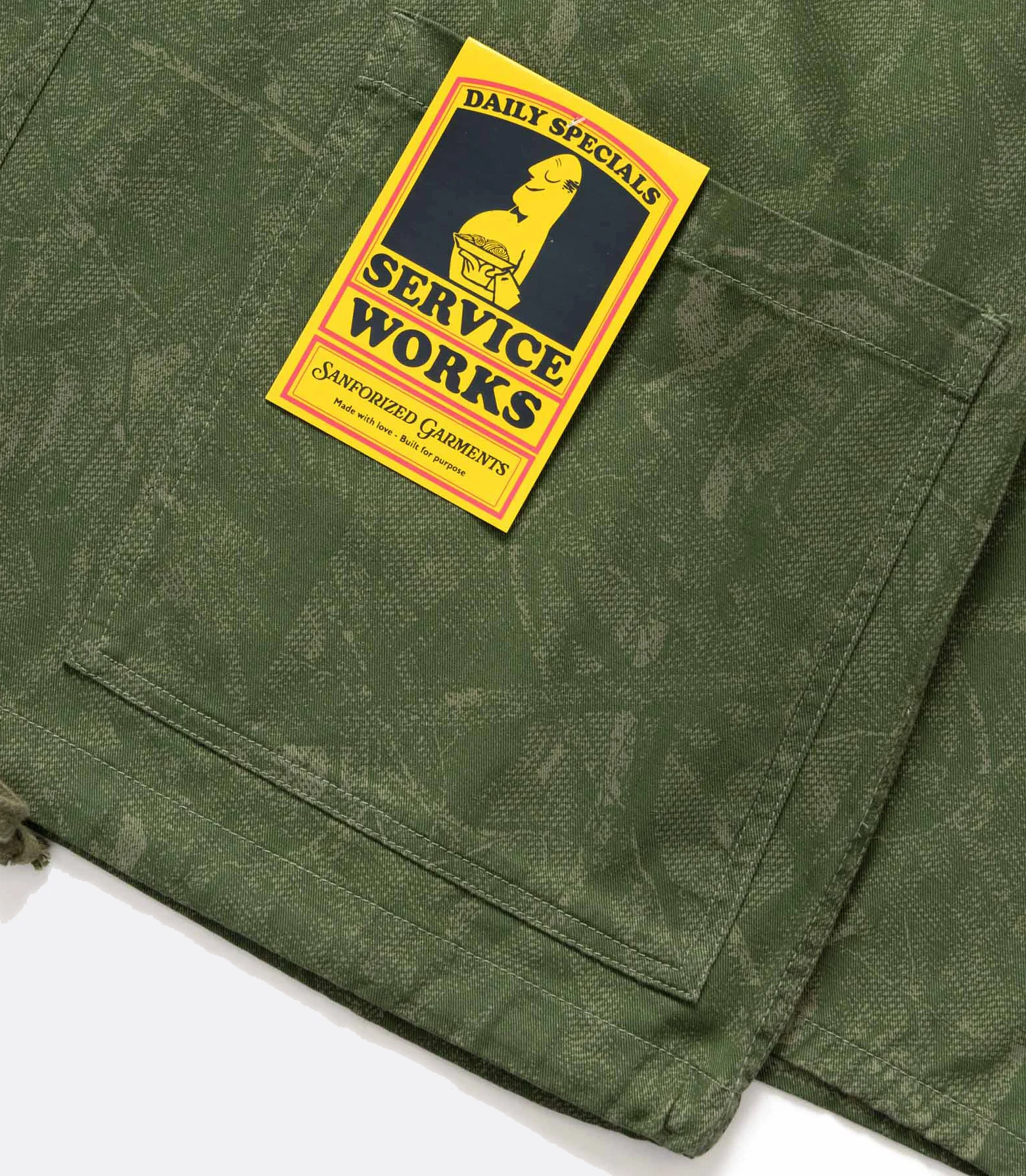 Xerox Camo Market Smock Olive – Image 3