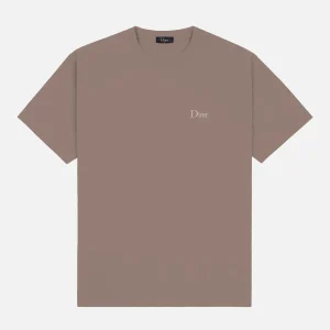 CLASSIC SMALL LOGO T-SHIRT DEEP SEPIA