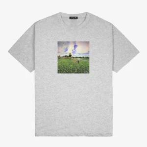 FIELD TSHIRT HEATHER GRAY