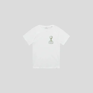 Les Deux || Tournament T-shirt - White/ Vintage Green