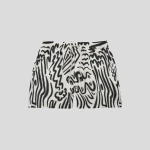 OAS || Aerosol Swim Short - Black/ White