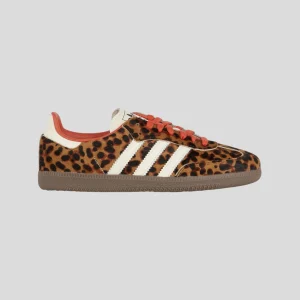 Adidas || Samba OG W - Leopard Brown / Preloved Red