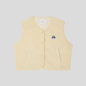 American Vintage || Hoktown - Veste Sans Manches - Ecru