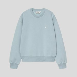 Carhartt || W' Casey Sweatshirt - Tourmaline/ Silver
