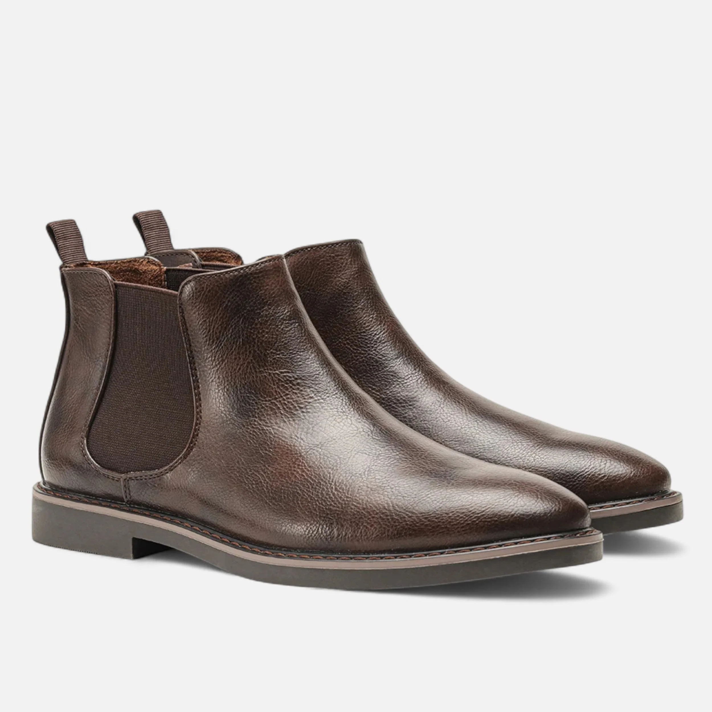 Amarendi | Bottes Chelsea Homme Rétro – Style Intemporel à Enfiler – Image 2