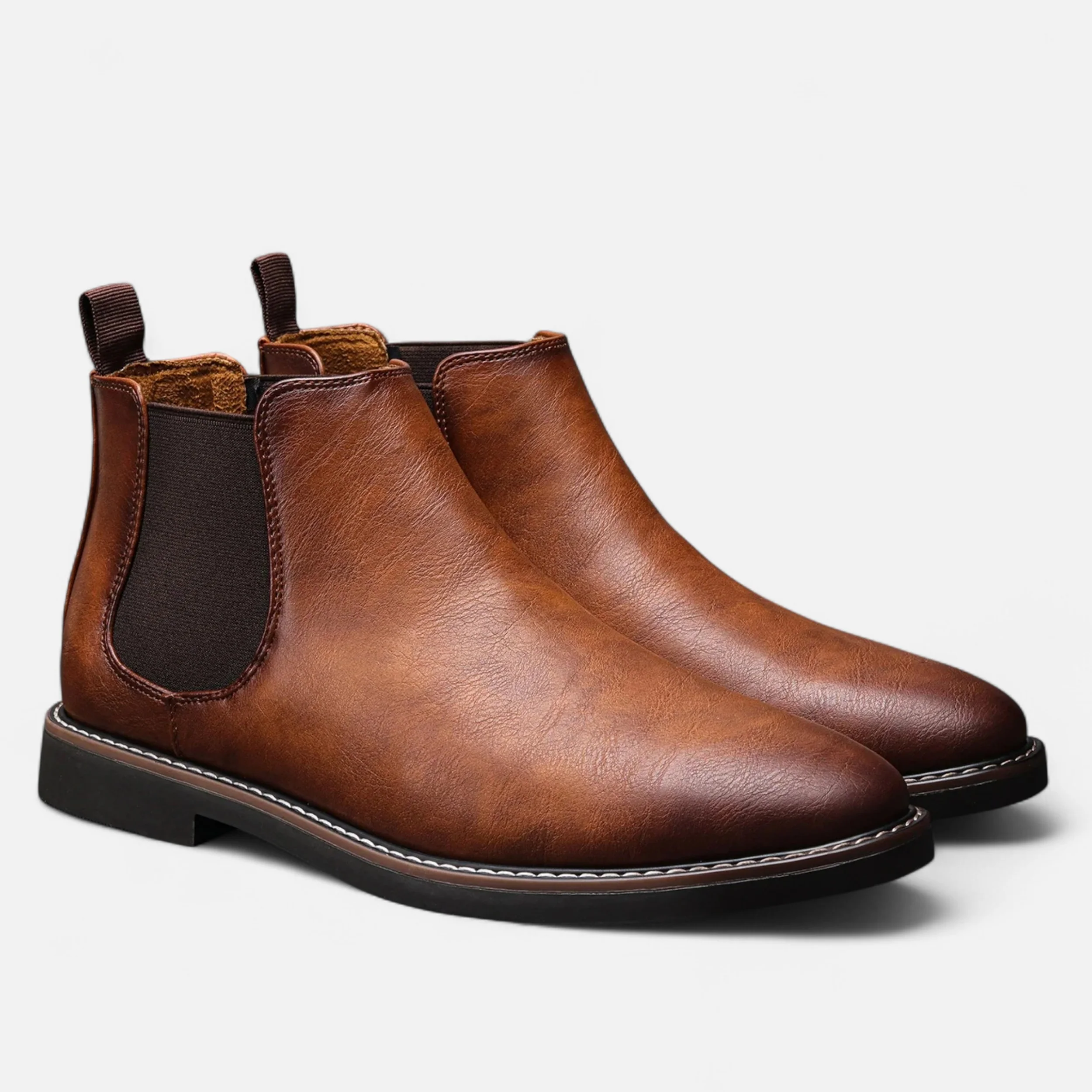 Amarendi | Bottes Chelsea Homme Rétro – Style Intemporel à Enfiler – Image 9