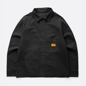 HERRINGBONE FOH JACKET BLACK