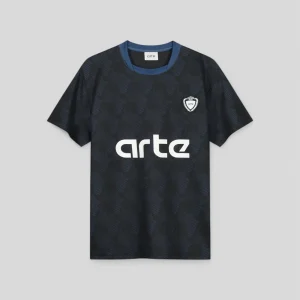 Arte || Football Shirt - Black / Navy - M"