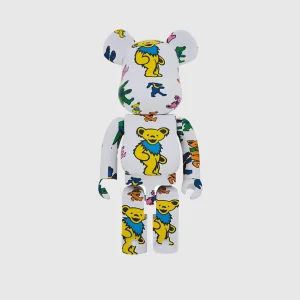 BE@RBRICK Grateful Dead Dancing Bears 1000%
