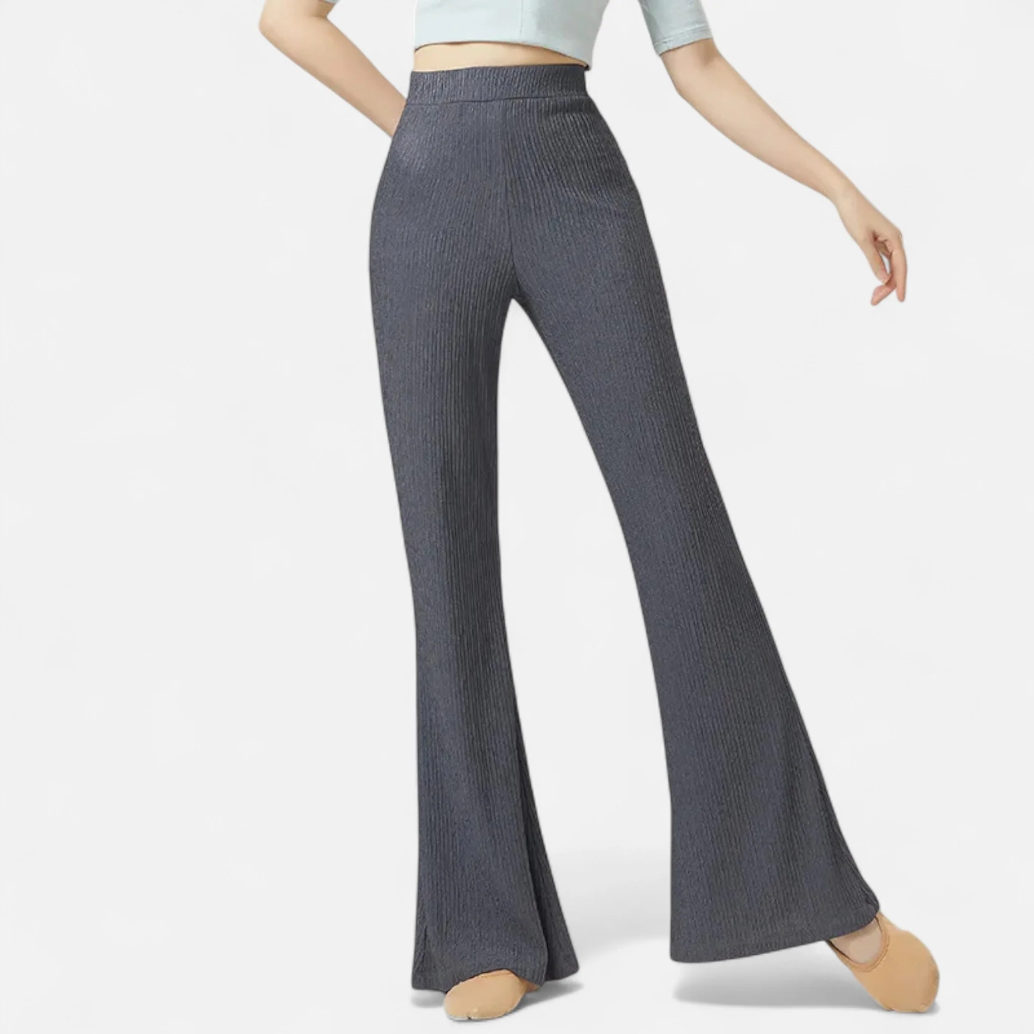 Amarendi | Pantalon Femme Plissé À Jambes Larges – Image 4