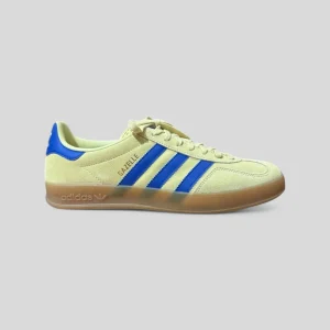 Adidas || Gazelle Indoor - Yellow / Blue - M"
