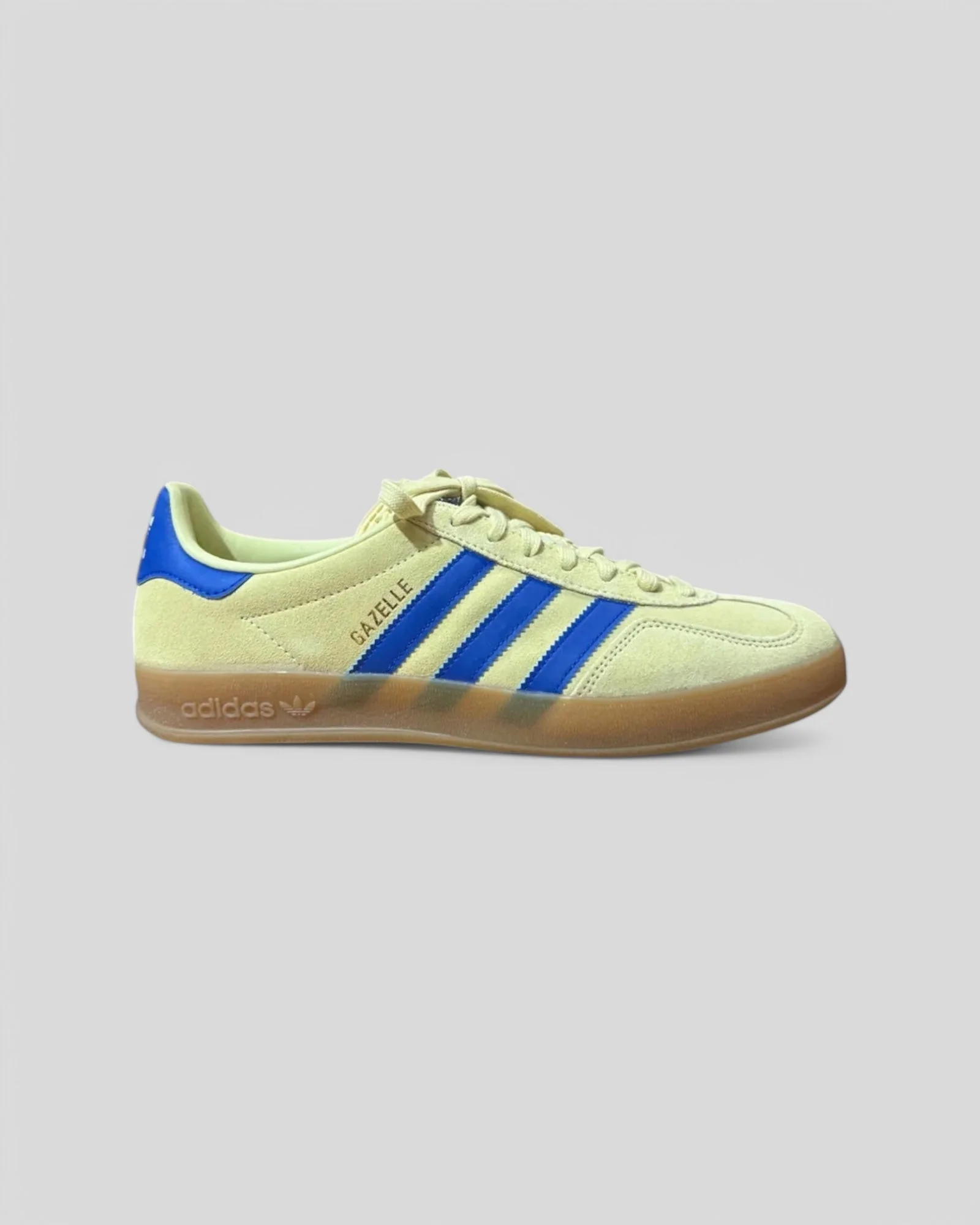 Adidas || Gazelle Indoor - Yellow / Blue - M"