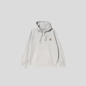 Carhartt || Hooded Nelson Sweat - Sonic Silver Garment Dyed