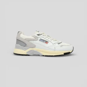 Autry || Hyperway Low Man - GN01 Mesh / White / Grey