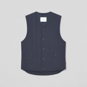 Les Deux || Sebastian Tech Vest - Dark Navy Blue