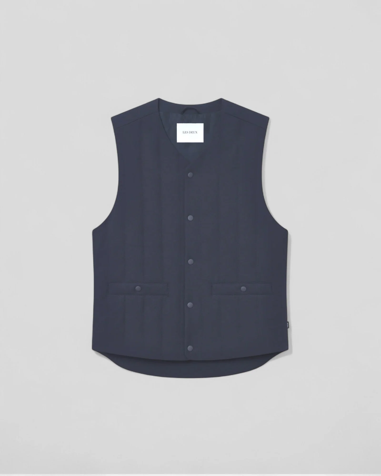 Les Deux || Sebastian Tech Vest - Dark Navy Blue