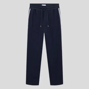 Les Deux || Sterling Basketball Track Pants - Dark Navy
